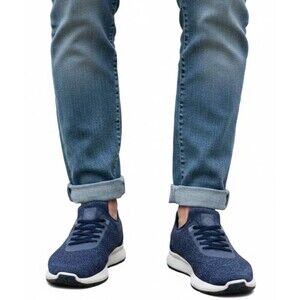 PETER MILLAR Sneakers Hyperlight Apollo Crown Sport Navy Knit Slip On Size 11.5